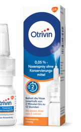 Otrivin<sup>®</sup> 0,05%-Nasenspray ohne Konservierungsmittel